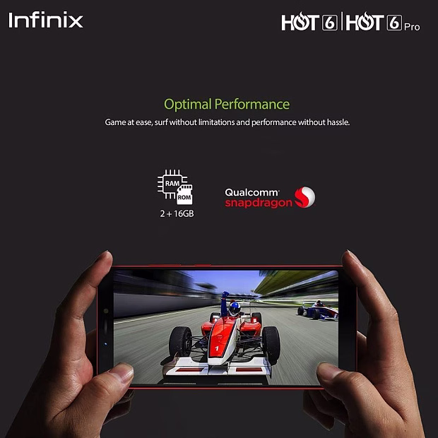 Смартфон Infinix Hot 6 Pro 3GB/32GB
