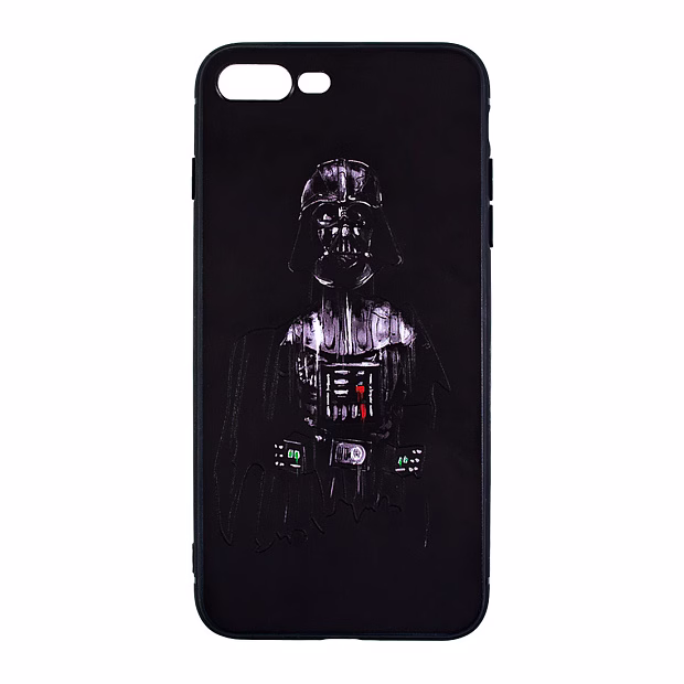 Чехол для iPhone 7+/8+ Galaxy (Darth Vader)