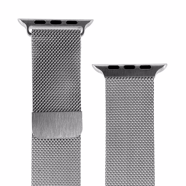 Ремешок для Apple Watch 42mm Миланская петля (Серебро)