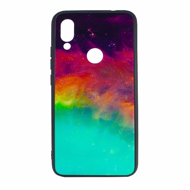Чехол для Xiaomi Redmi 7 Mix glass (Туманность)
