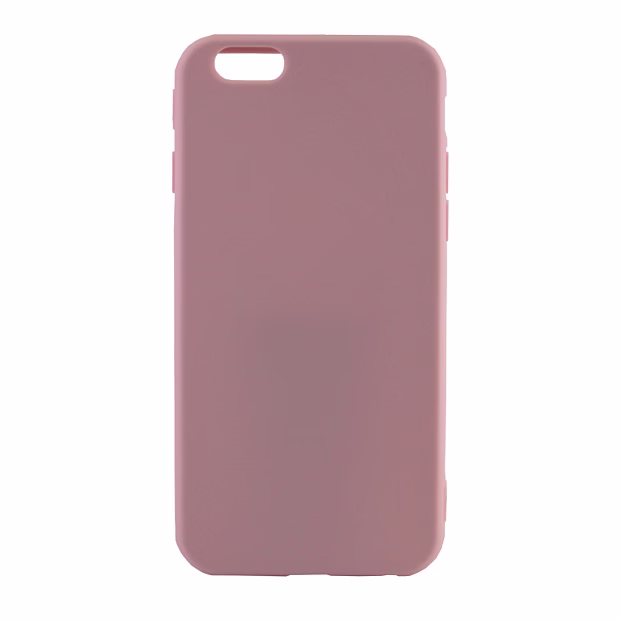 Чехол для iPhone 6/6S TPU Matte (Светло-розовый)
