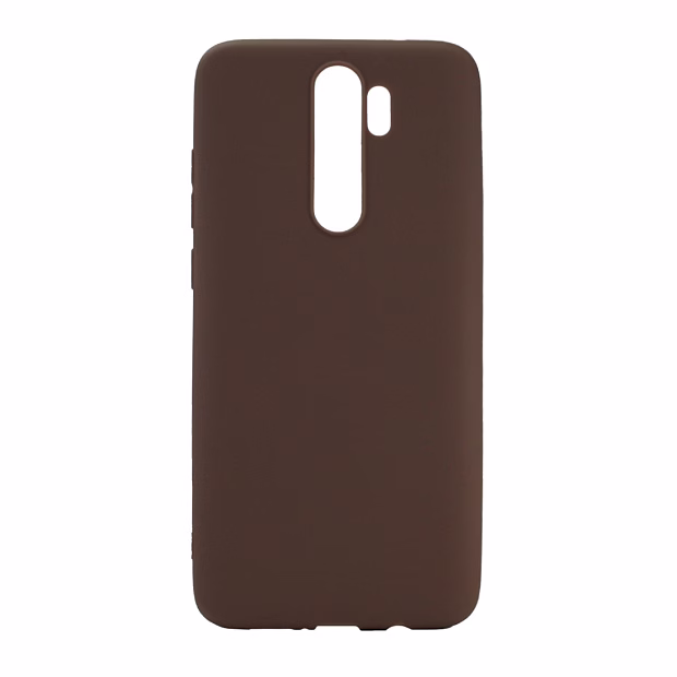 Чехол для Xiaomi Redmi Note 8 Pro TPU, (Кофейный)