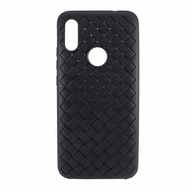 Чехол для Xiaomi Redmi 7 Braided силикон (Черный)