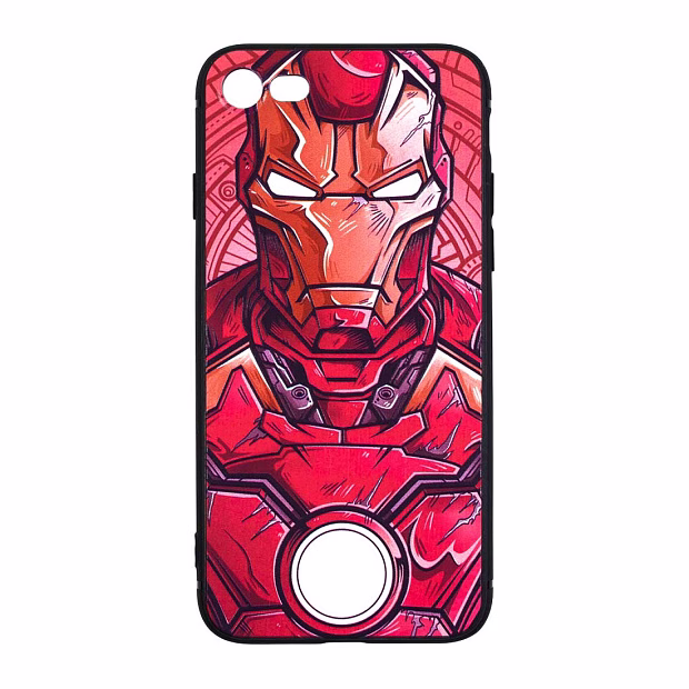 Чехол для iPhone 7/8/SE 2020 Galaxy (Iron man)