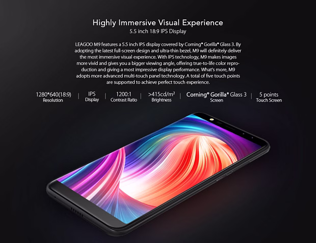 Смартфон Leagoo M9 2GB/16GB