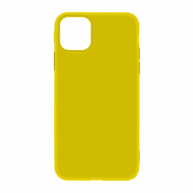 Чехол для iPhone 11Pro Max TPU Matte (Желтый)