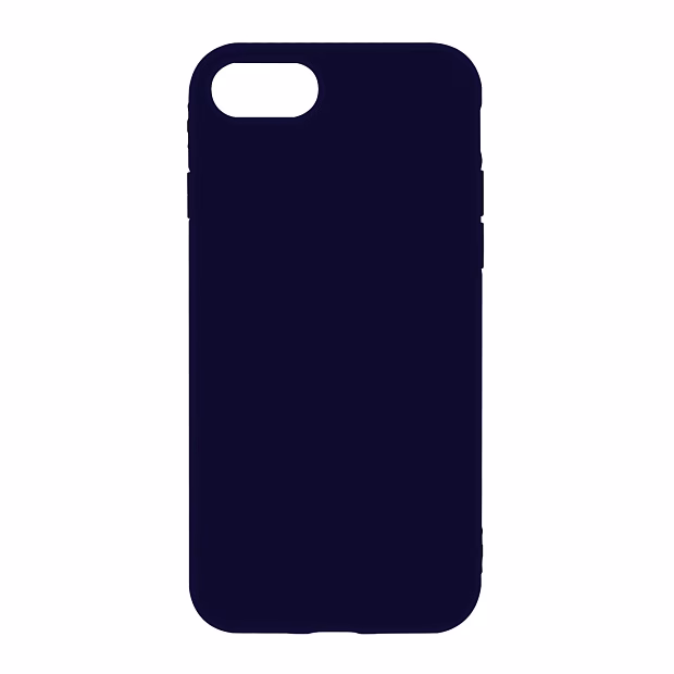 Чехол для iPhone 7 TPU Matte (Темно-синий)