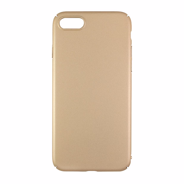 Чехол для iPhone 7 Soft plastic (Золотой)