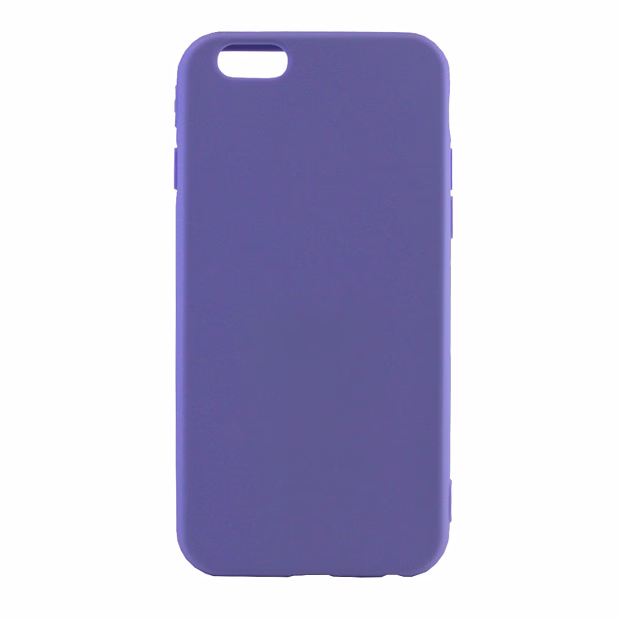 Чехол для iPhone 6/6S TPU Matte (Сиреневый)