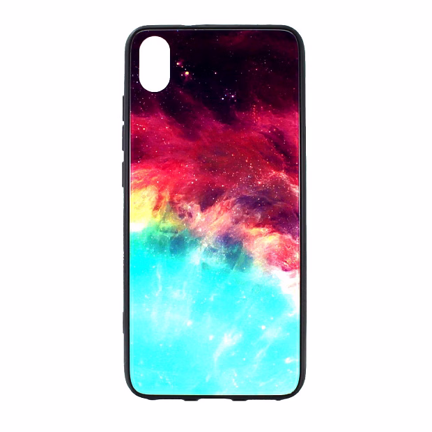 Чехол для Xiaomi Redmi 7A Mix glass (Туманность)
