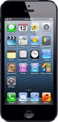 Смартфон Apple iPhone 5 16GB (черный)
