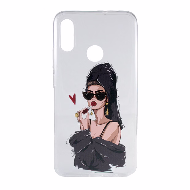Чехол для Huawei Honor 10 Lite Classy силикон Lux (Girl)