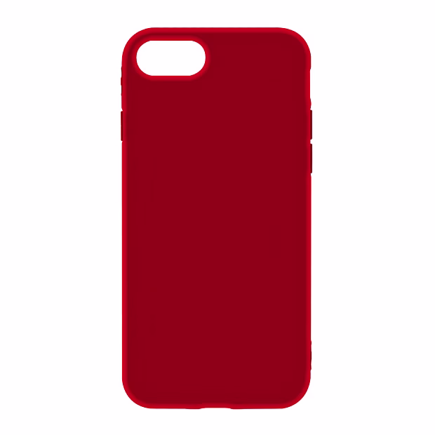 Чехол для iPhone 7 TPU Matte (Красный)