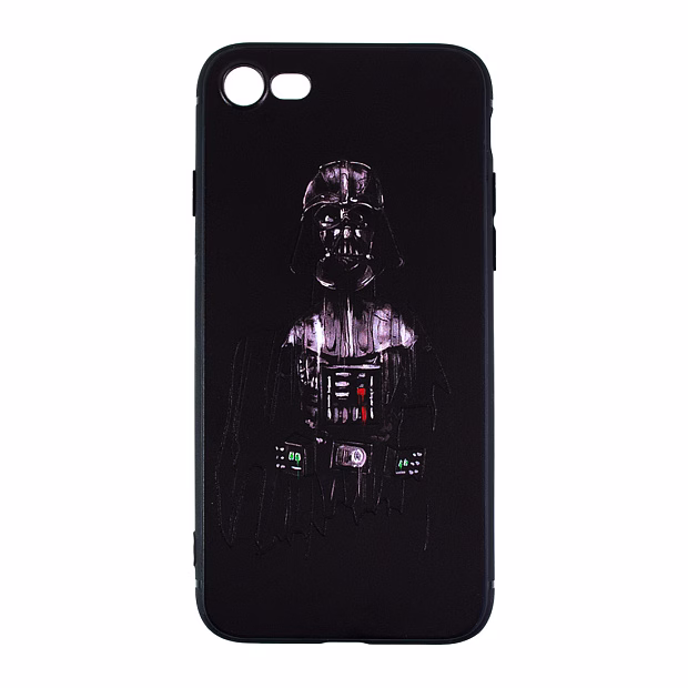 Чехол для iPhone 7/8/SE 2020 Galaxy (Darth Vader)