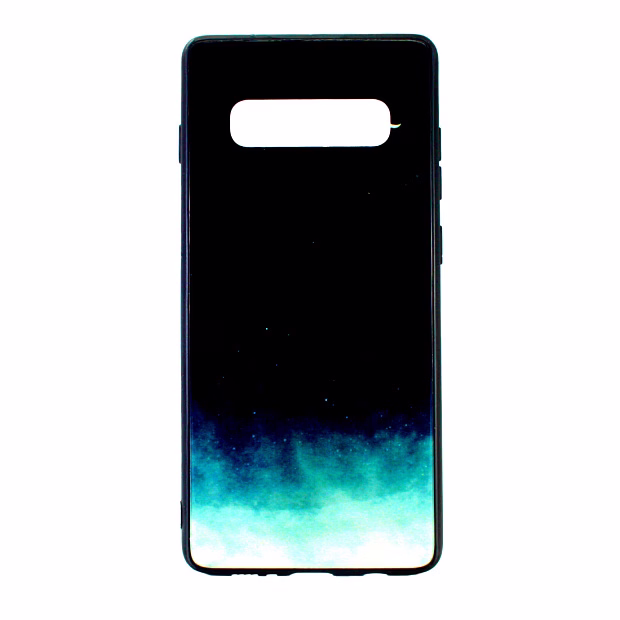 Чехол для Samsung S10+ Mix glass (Ночное небо)