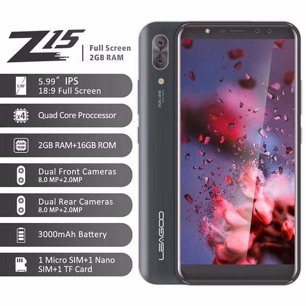Смартфон Leagoo Z15 2GB/16GB