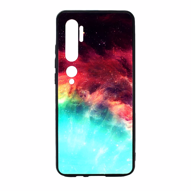 Чехол для Xiaomi Mi Note 10 Mix glass (Туманность)