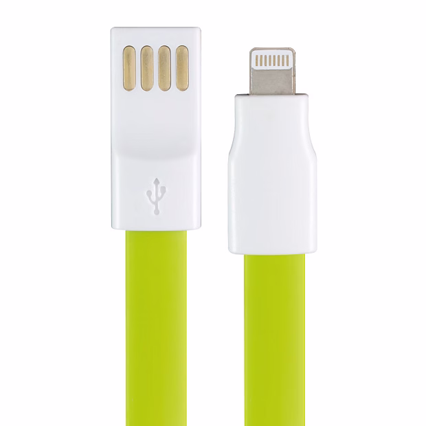 Дата-кабель Smartbuy USB -8-pin для Apple,магнитный, длина 1,2м, зеленый