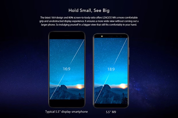 Смартфон Leagoo M9 2GB/16GB