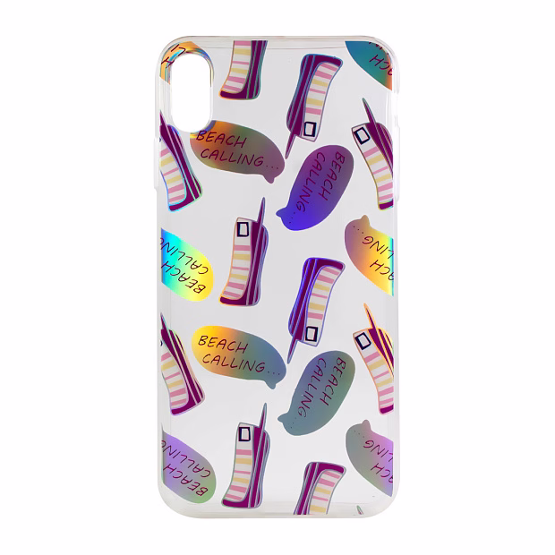 Чехол для iPhone XS Max Charm силикон (Calling)