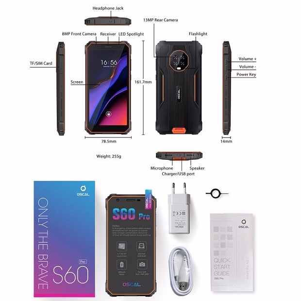 Смартфон Blackview Oscal S60 Pro 4GB/32GB