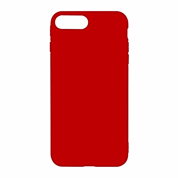 Чехол для iPhone 7+ TPU Matte (Красный)