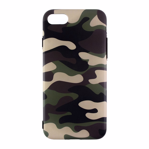 Чехол для iPhone 7/8 Fluty силикон (Camouflage)