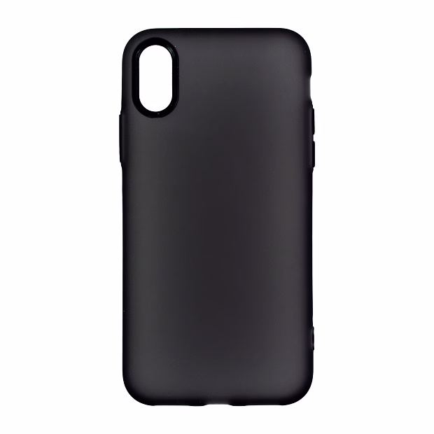 Чехол для iPhone X/XS Flinty силикон (Серый)