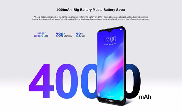 Смартфон Doogee Y8 Plus 3GB/32GB