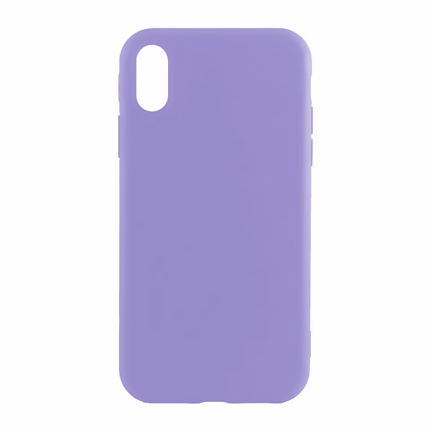 Чехол для iPhone XR TPU Matte (Сиреневый)