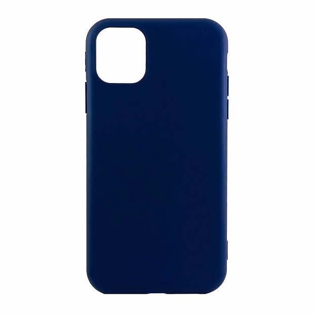 Чехол для iPhone 11Pro TPU Matte (Темно-синий)