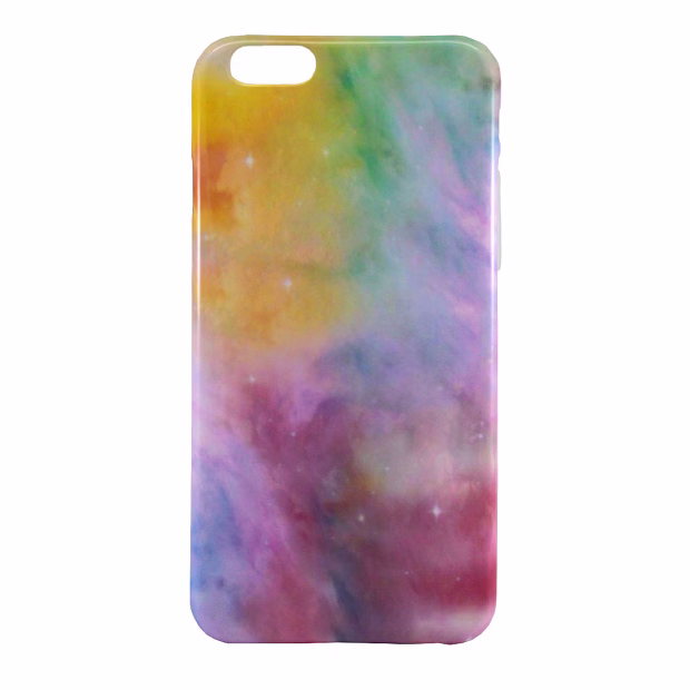 Чехол для iPhone 6/6S Fantasy world силикон (Туманность)