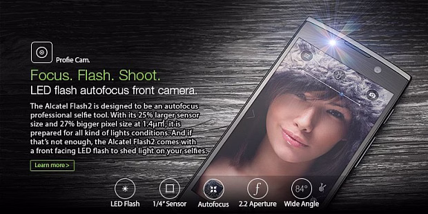 Смартфон Alcatel OneTouch Flash 2
