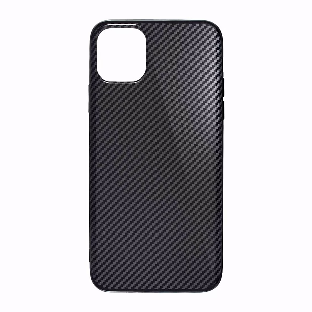 Чехол для iPhone 11Pro Max Glossy carbone (Серый)