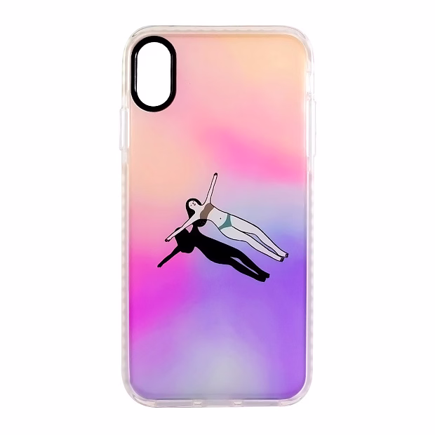 Чехол для iPhone XS Max Sweet силикон (Relax)