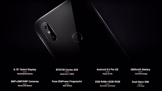 Смартфон Oukitel C13 Pro 2GB/16GB