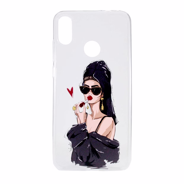 Чехол для Xiaomi Redmi Note 7 Classy силикон Lux (Girl)