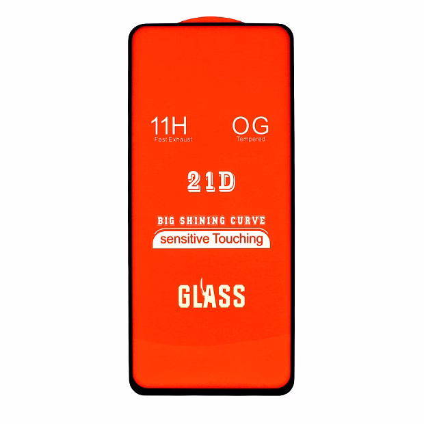 Защитное стекло 5D для Xiaomi Redmi 9, черный