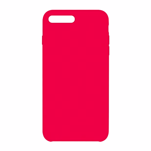 Чехол для iPhone 7+/8+ Silicone Case (Вишневый)