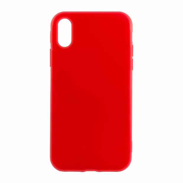Чехол для iPhone XR TPU Matte (Красный)