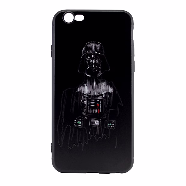 Чехол для iPhone 6/6S Galaxy (Darth Vader)