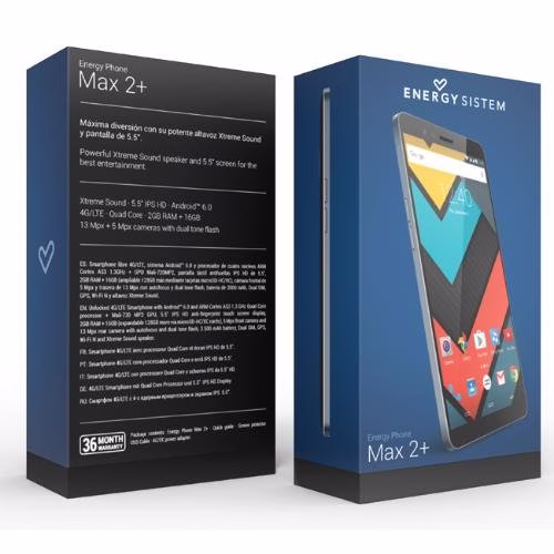 Смартфон Energy Phone Max 2+ 2GB/16GB
