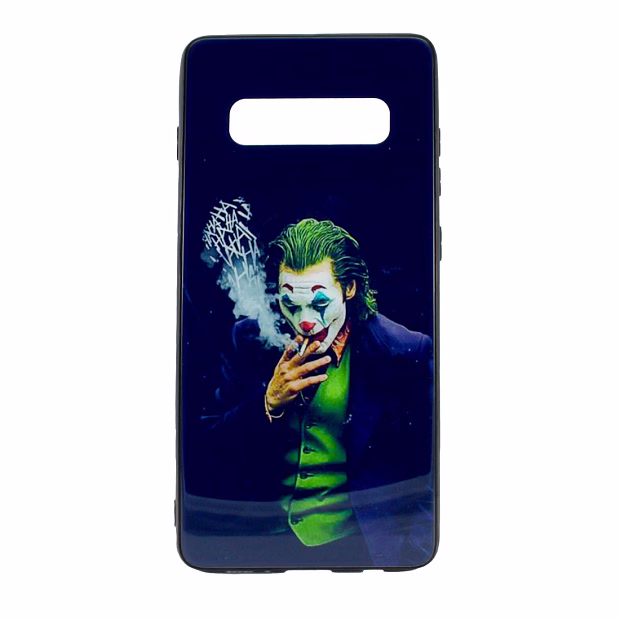 Чехол для Samsung S10+ Swanky glass (Joker)