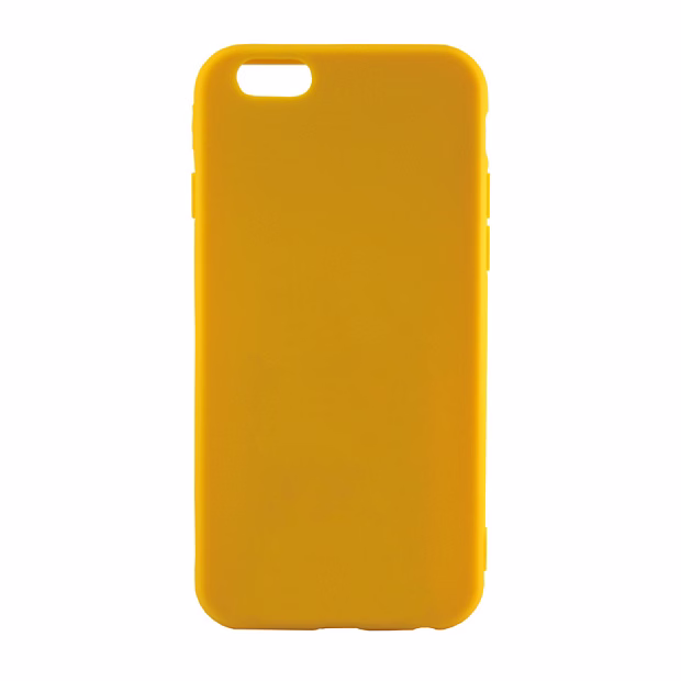 Чехол для iPhone 6/6S TPU Matte (Желтый)
