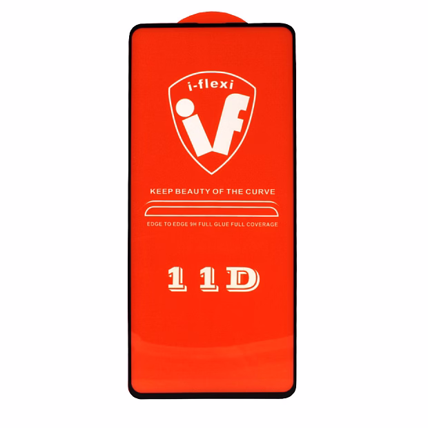 Защитное стекло для Samsung A51 Full Glue (Черный)