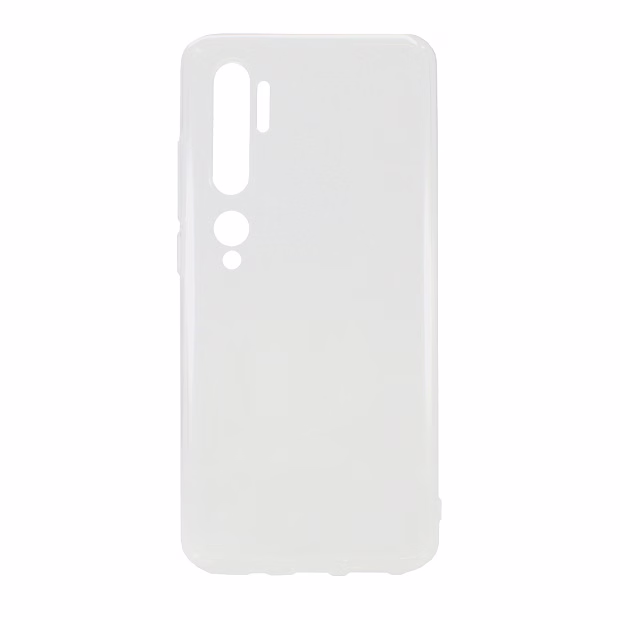 Чехол для Xiaomi Mi Note 10 Ультратонкий силикон Premium (Прозрачный)