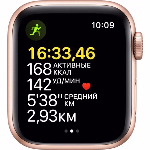Смарт-часы APPLE Watch SE GPS Gold Aluminium Case with Starlight Sport Band 40mm (MKQ03RB/A)