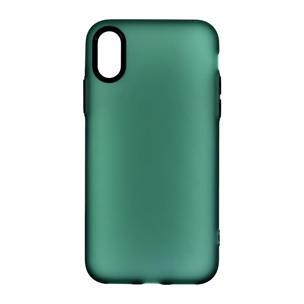 Чехол для iPhone X/XS Flinty силикон (Зеленый)