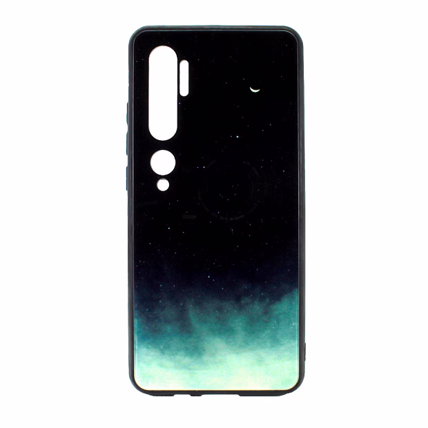 Чехол для Xiaomi Mi Note 10 Mix glass (Ночное небо)