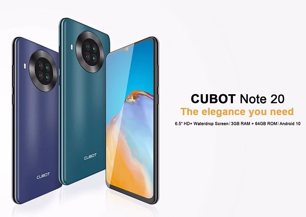 Смартфон Cubot Note 20 3GB/64GB